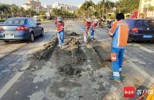 ?？跒I江路工程車(chē)運(yùn)輸不規(guī)范致路面污染，涉事方被罰3100元